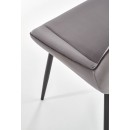 Стул HALMAR K404 серый/черный